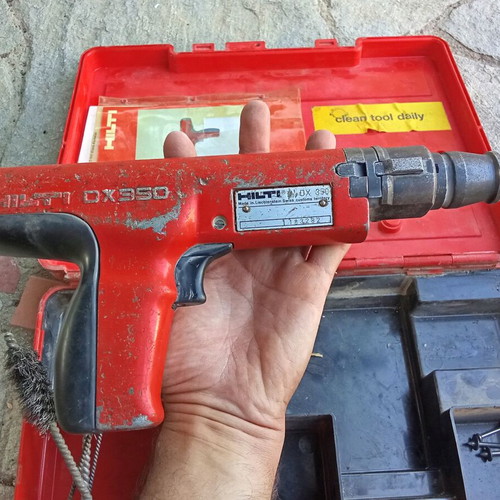 Hilti DX 350 nailer used