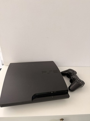 PlayStation 3 Slim console with controller