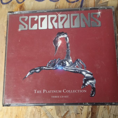 Scorpions The Platinum Collection 3CD used rock hits