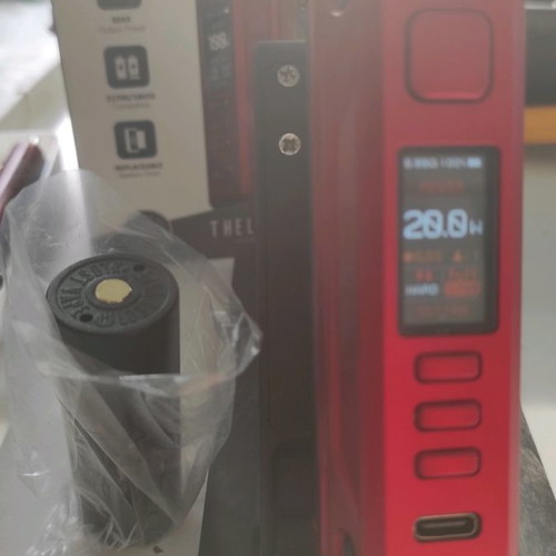Lost Vape Thelema Solo Mod 100W red matte new