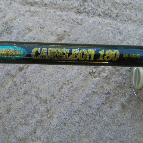 Mega Cameleon 180 fishing rod with Mega reel used