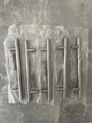 Wardrobe Handles Stainless Steel Set of 5 New