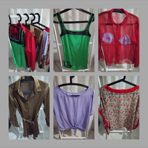 Women's blouses like new, pack of 5