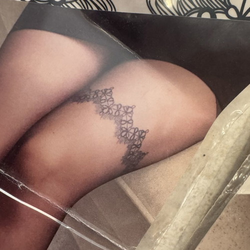 Lace Temporary Tattoos for Legs new, pack of 2