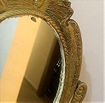  επιτραπέζιο καθρέφτη μπρούτζινο vintage