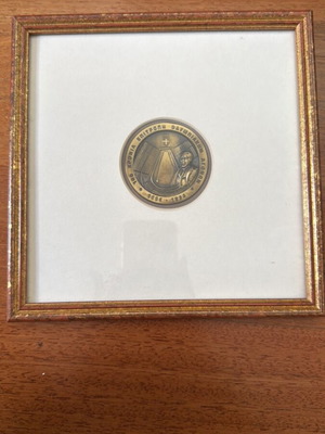 100 Years Olympic Games Committee Brass coin like new