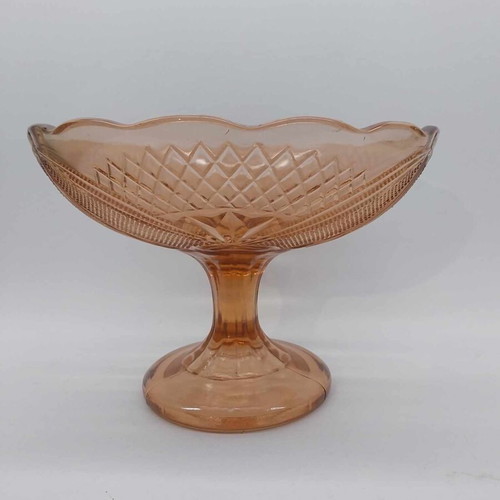 Vintage glass fruit bowl from the 80s like new