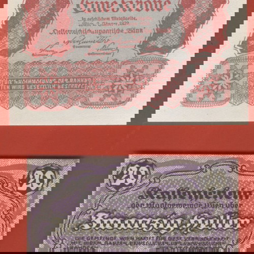 Austria  1922, UNC-πακέτο