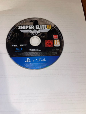 Sniper Elite 3 Ps4 game like new