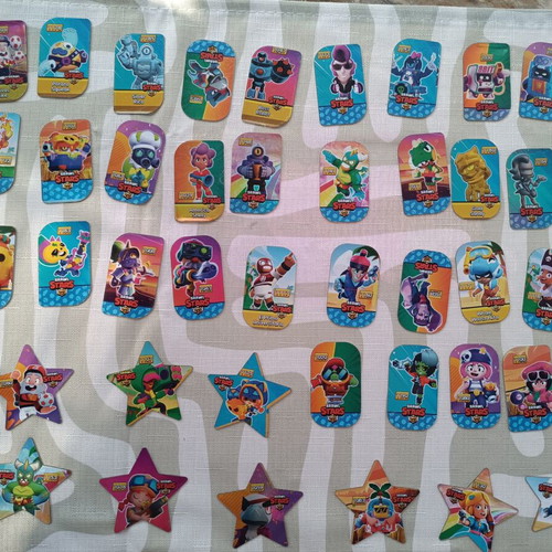Brawl Stars metal caps pack of 103, like new