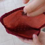 Handmade wallets new, red