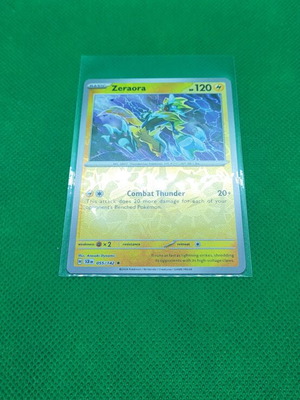 Zeraora 55/142 Reverse Holo Pokemon Rare new
