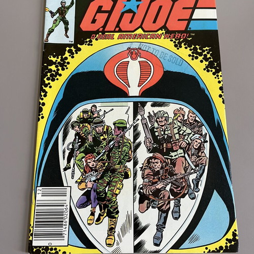 G.I.Joe: A Real American Hero comics #6-9 Marvel newsstand