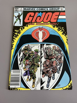 G.I.Joe: A Real American Hero comics #6-9 Marvel newsstand