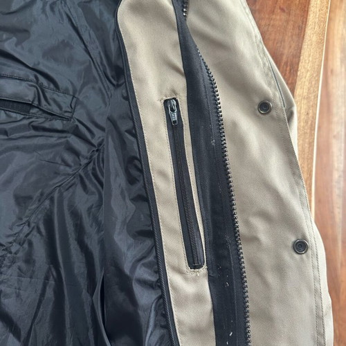 Motorcycle jacket XXL waterproof windproof with protectors like new