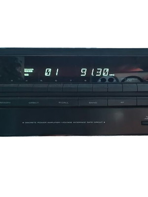 Kenwood A-4060 stereo amplifier used, Series 21 with motorized panel