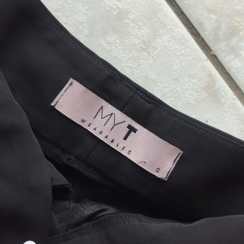 High-waisted bermuda shorts A-Style black used, size S