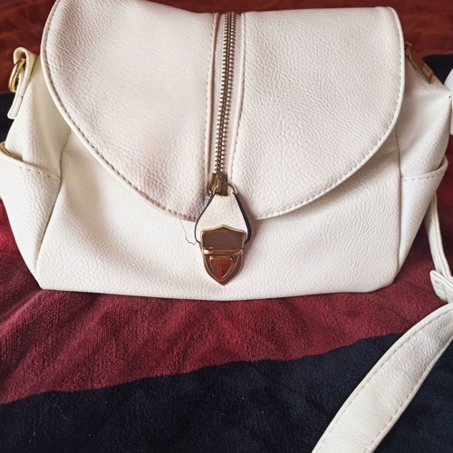 White women's shoulder bag new