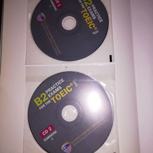 B2 Practice Exams for the TOEIC Test with Strategies used, 5 audio CDs
