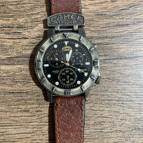 Camel Trophy wristwatch used, model 14317-1, collector's item