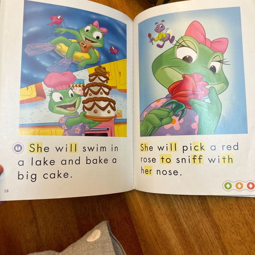 Lil Can't Miss Leapfrog children's book used, English learning