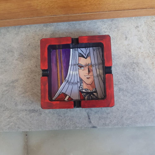 handmade ashtray Yugioh (Peg)