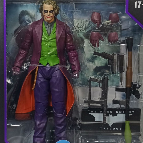 McFarlane DC Multiverse The Dark Knight Joker Theatrical Ed. action figure new