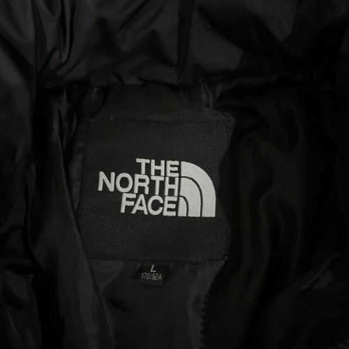 North Face puffer jacket like new, black, size L