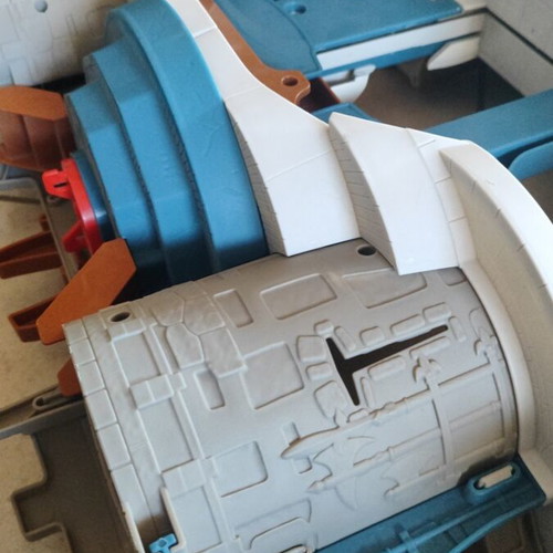 Large castle playset with traps and war details
