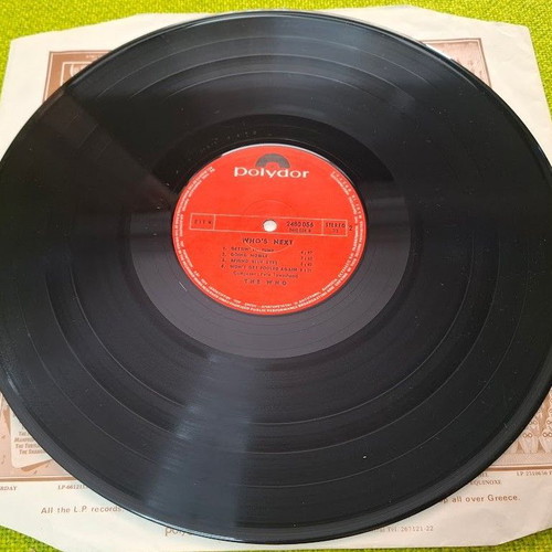 The Who Who's Next LP like new, rock