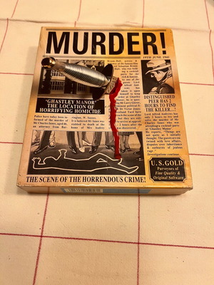 Murder Amiga game like new, boxed