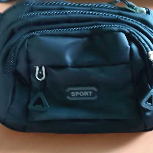 Sport waist bag like new, black