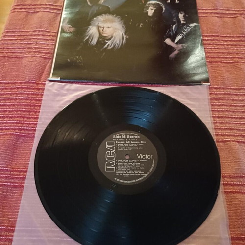 Shy Excess All Areas vinyl record used, metal