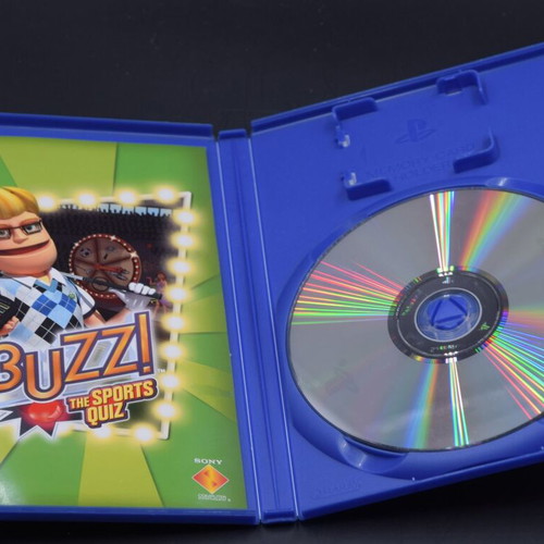 Buzz! The Sports Quiz PS2 used in excellent condition