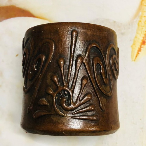 Decorative cup used, dimensions 7x7 cm