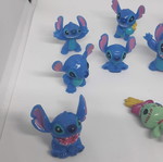 Stitch collectible figures set of 12, like new