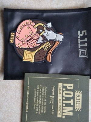 5.11 Tactical Patch of the Month Φεβρουαρίου 2025 καινούργιο, Valentines Day