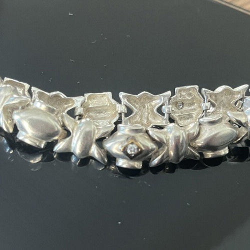 Silver Bracelet 925 Hugs and Kisses like new