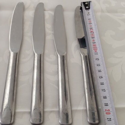 Medical Corps Officer Knives used, set of 5, stainless steel