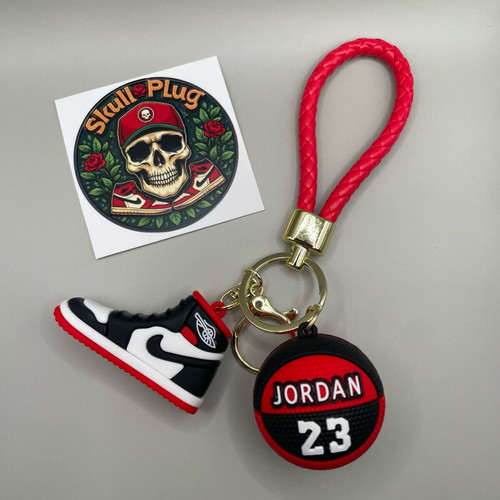 Jordan keychain brand new, multicolor