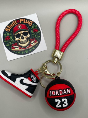 Jordan keychain brand new, multicolor