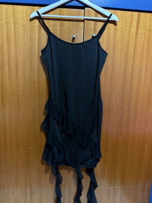 Shein black short dress like new, size L