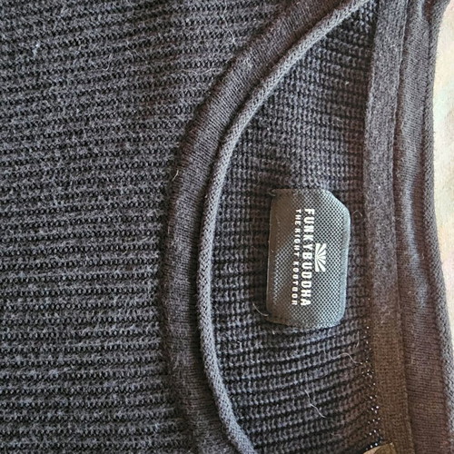 Funky Buddha men's sweater XXL like new, black