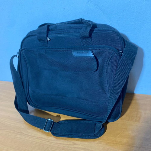 BROCKSTONE laptop bag briefcase used 32x40cm black