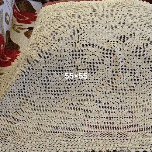Handmade crochet napkins like new