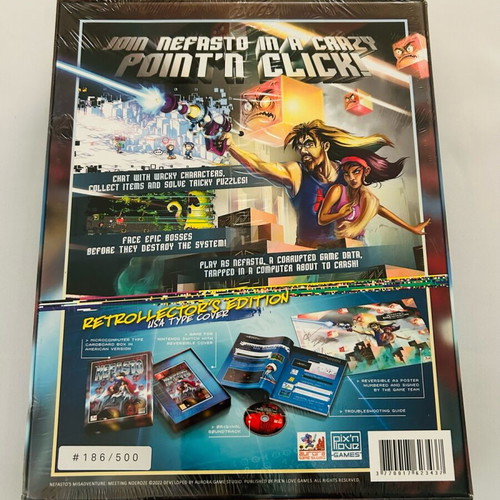 Nintendo Switch Nefasto's Misadventure Retrollector's Edition new sealed