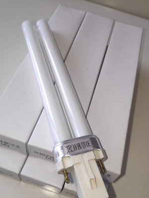 UV replacement bulb 9W for nail lamps, set of 6, new