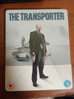 The Transporter Blu-ray metal case new with bonus commentary