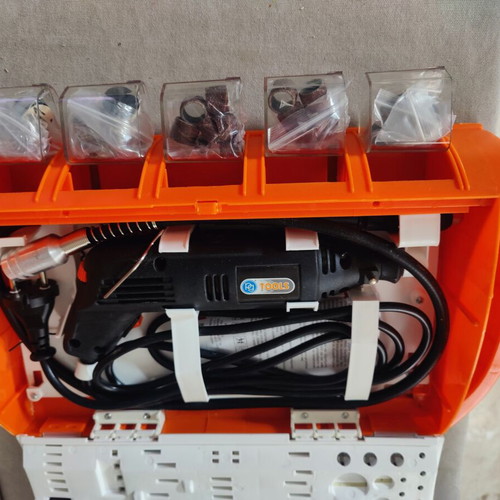 Mini Drill Set with Extra Accessories mint condition