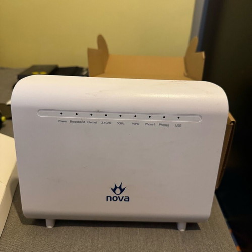 ZTE router from NOVA like new